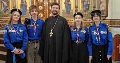 Православные следопыты Кемерова побывали на дне открытых дверей в храме посёлка  Кедровка